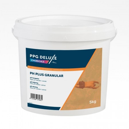 pH Plus granulat 5 kg PPG Deluxe - Øker pH verdien i vandet